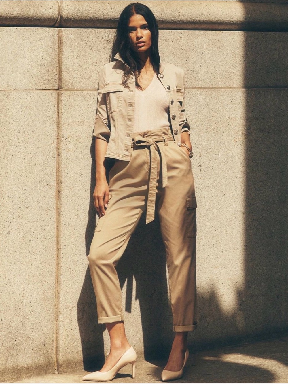 White House Black Market Extra High-Rise Relaxed Tapered Ankle Pant